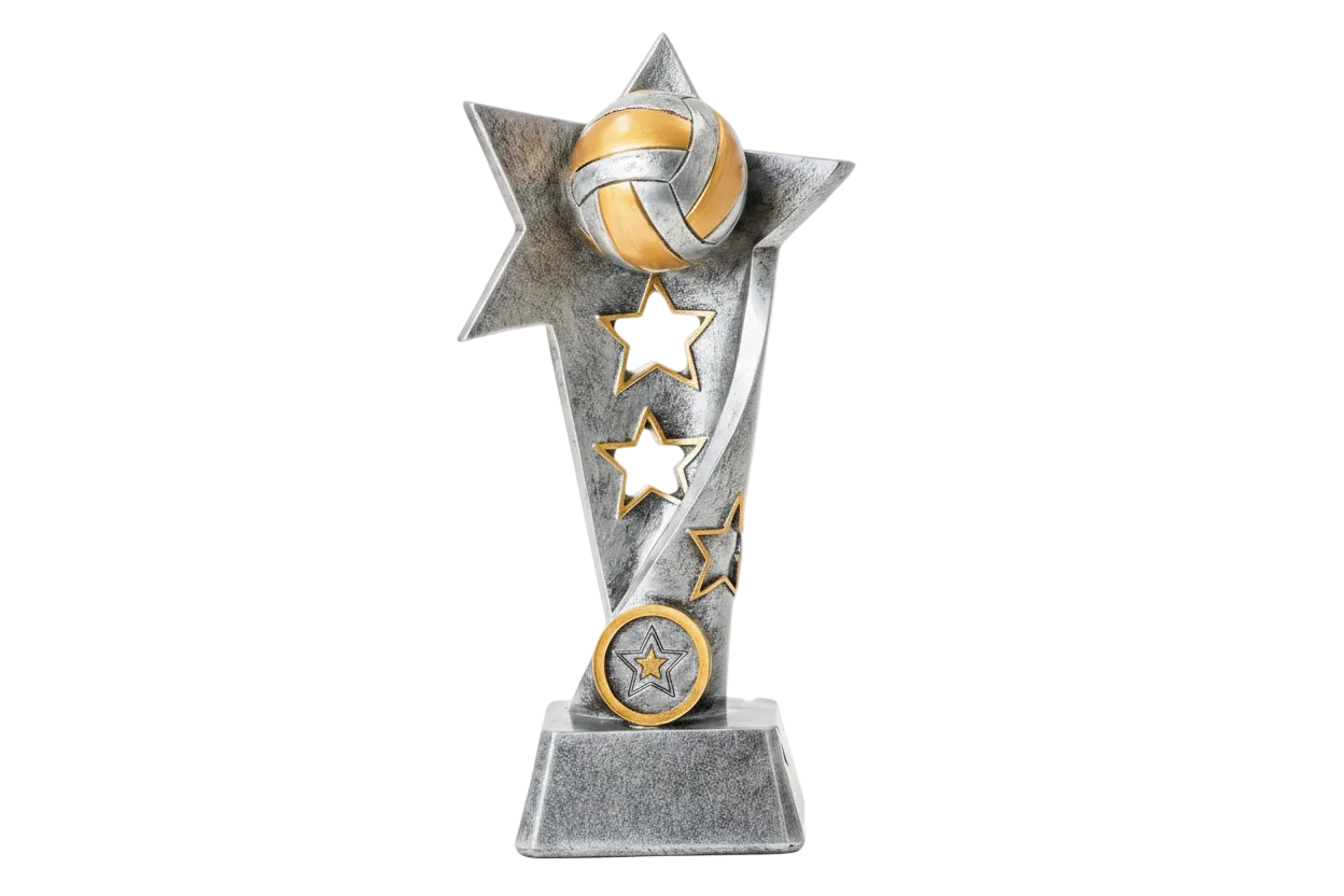 Star Performer Volleyball Trophy