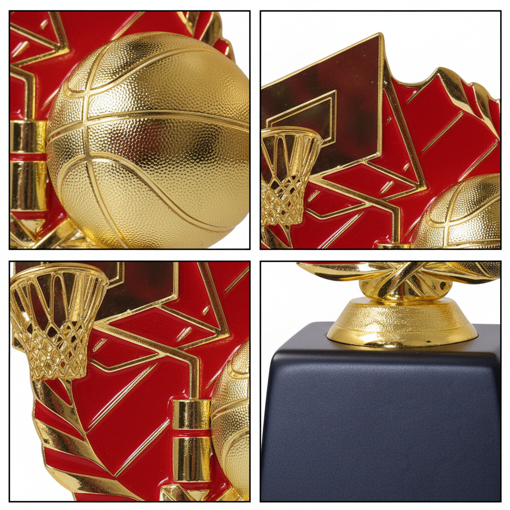 Basketball Courtside MVP Trophy