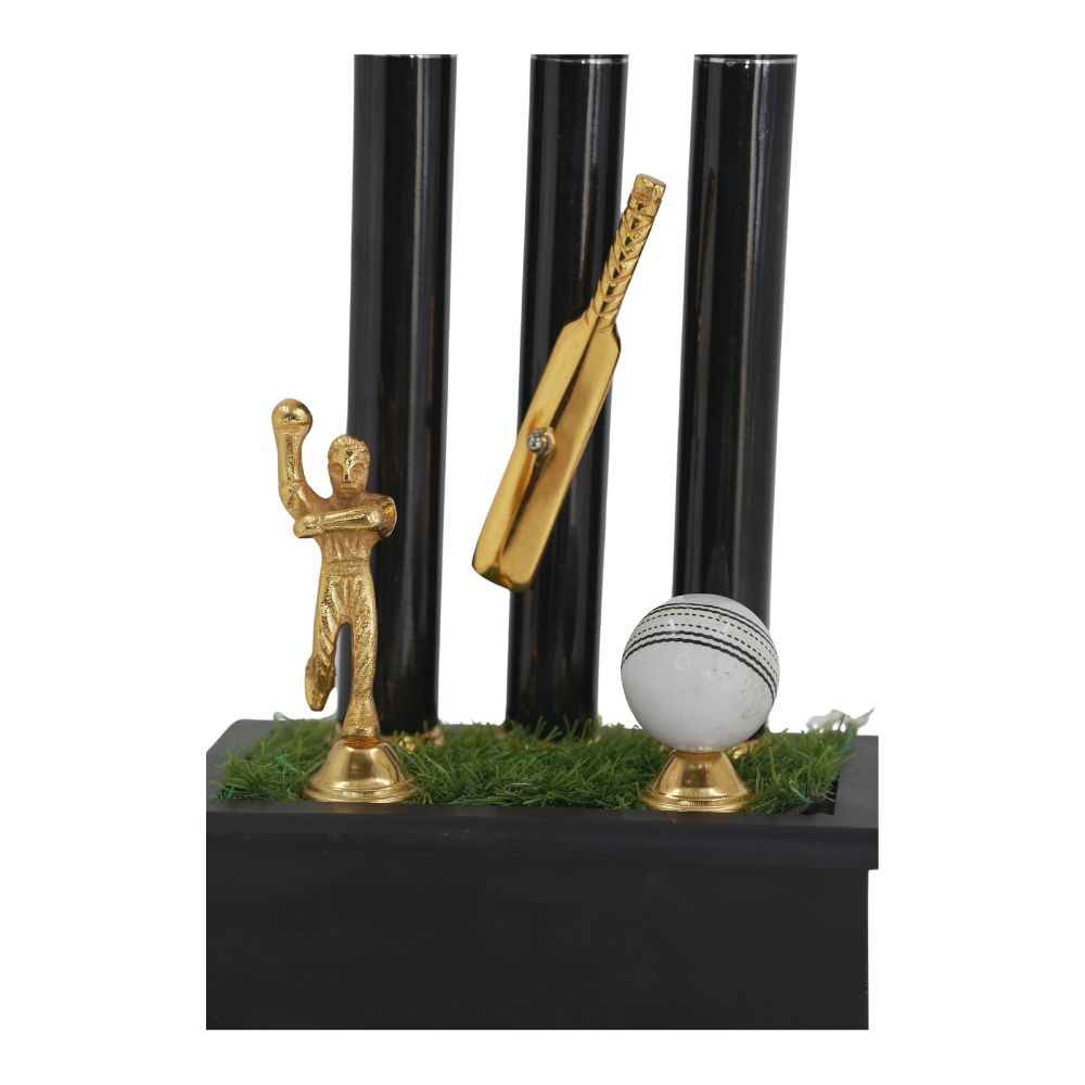 Cricket stumps Trophy