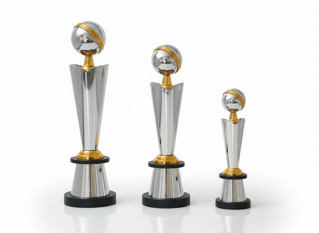 The Meridian Chrome Cricket Trophy