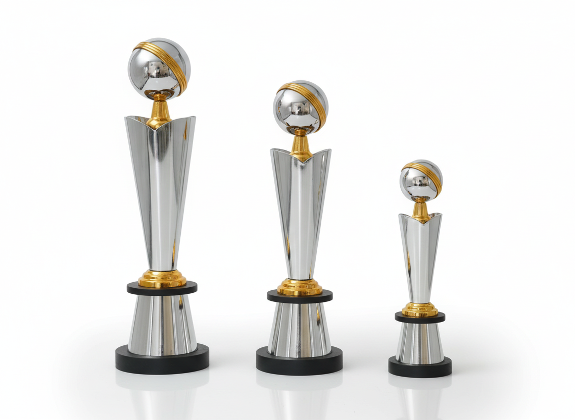 The Meridian Chrome Cricket Trophy