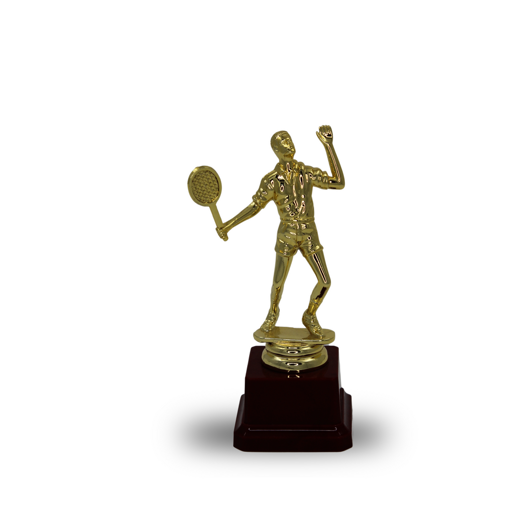 BADMINTON PLASTIC TROPHY