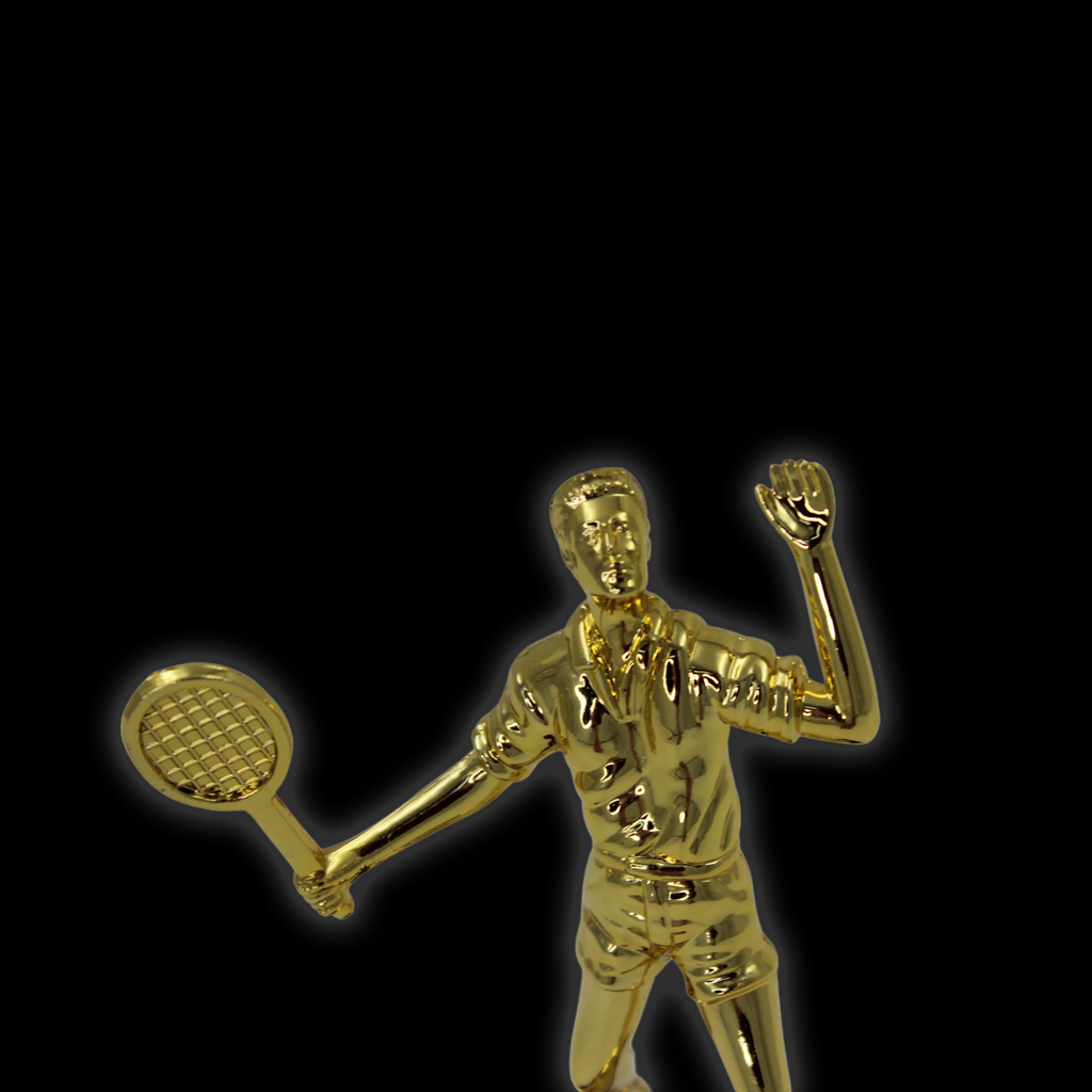 BADMINTON PLASTIC TROPHY