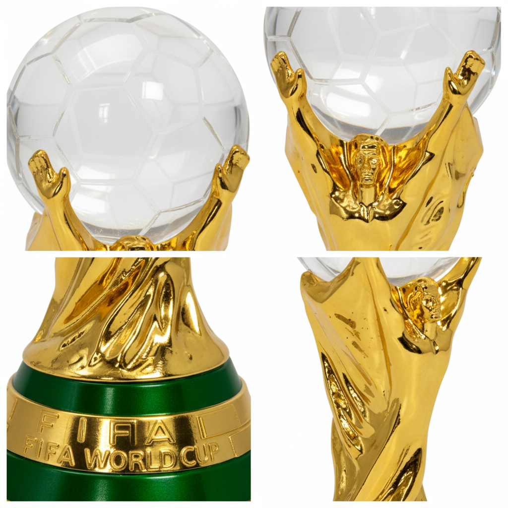 World Cup Trophy Crystal Ball Miniature Replica