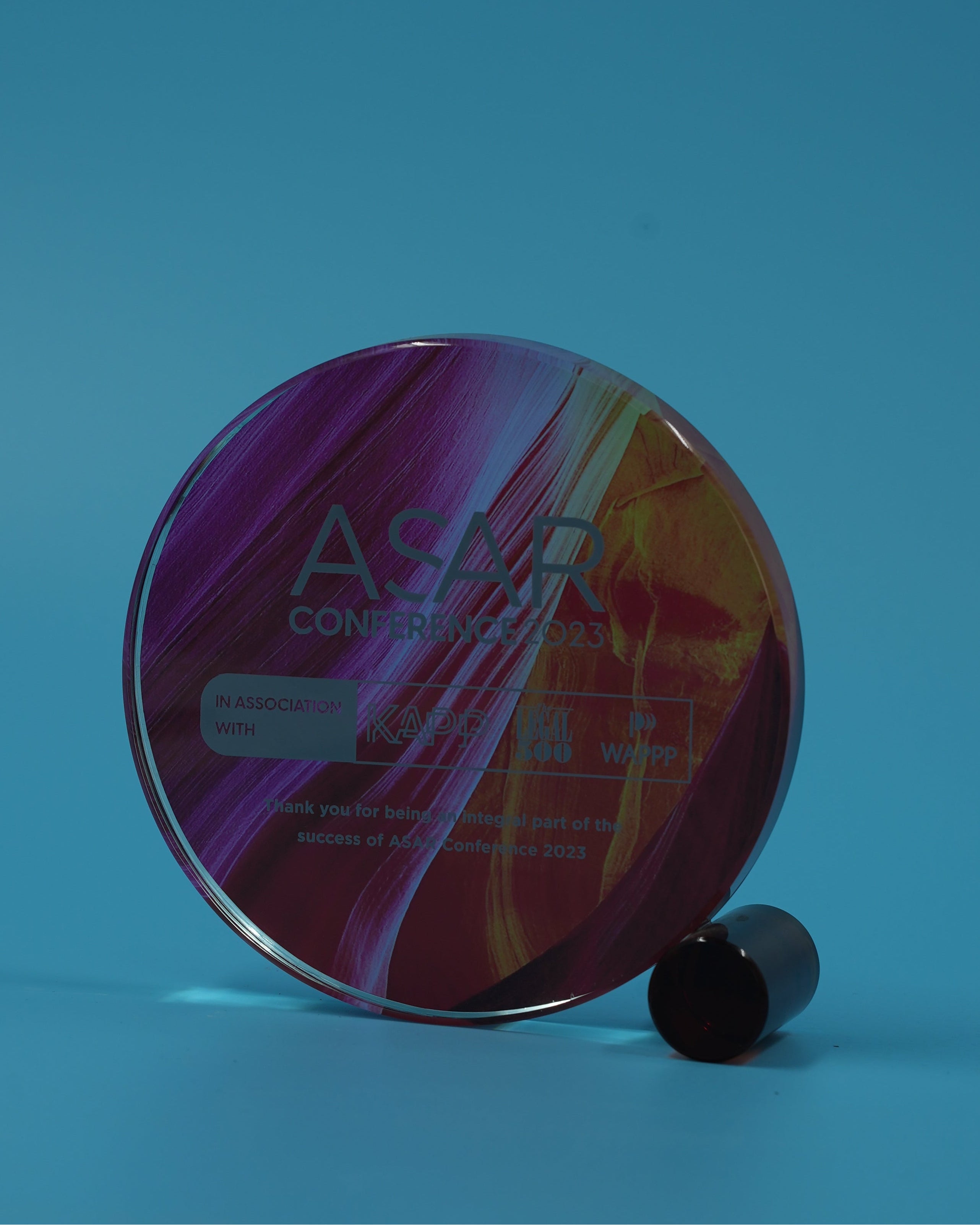 CIRCULAR CRYSTAL MULTICOLOR