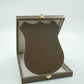 SHIELD PLAQUE - BROWN