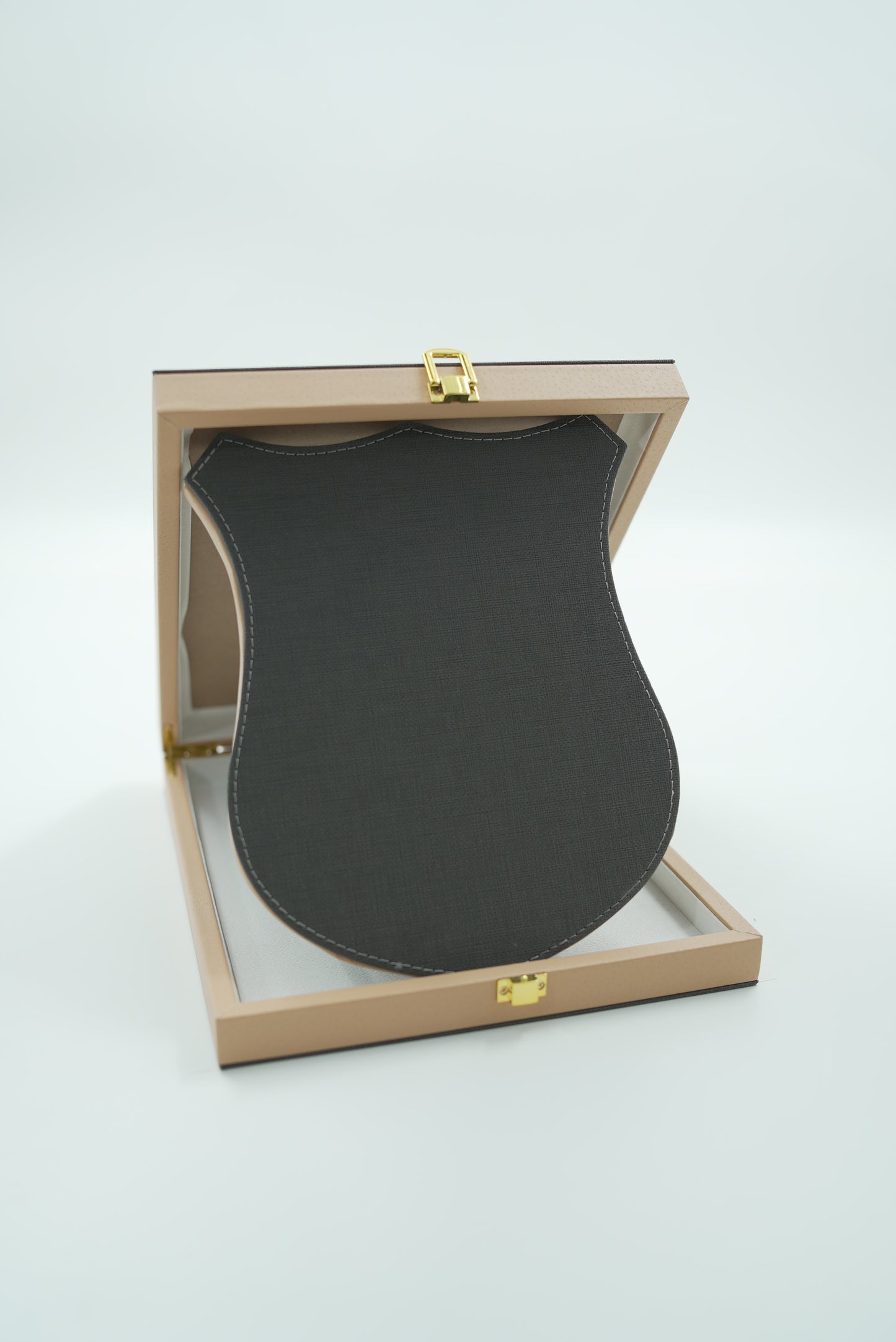 SHIELD PLAQUE- GREY