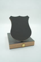 SHIELD PLAQUE- GREY