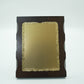 A5 GOLDEN WOODEN PLAQUE
