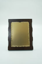 A5 GOLDEN WOODEN PLAQUE
