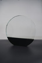 BLACK ROUND CRYSTAL