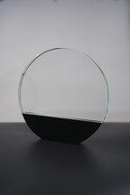 BLACK ROUND CRYSTAL
