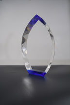 PREMIUM DIAMOND OVAL CRYSTAL AWARD