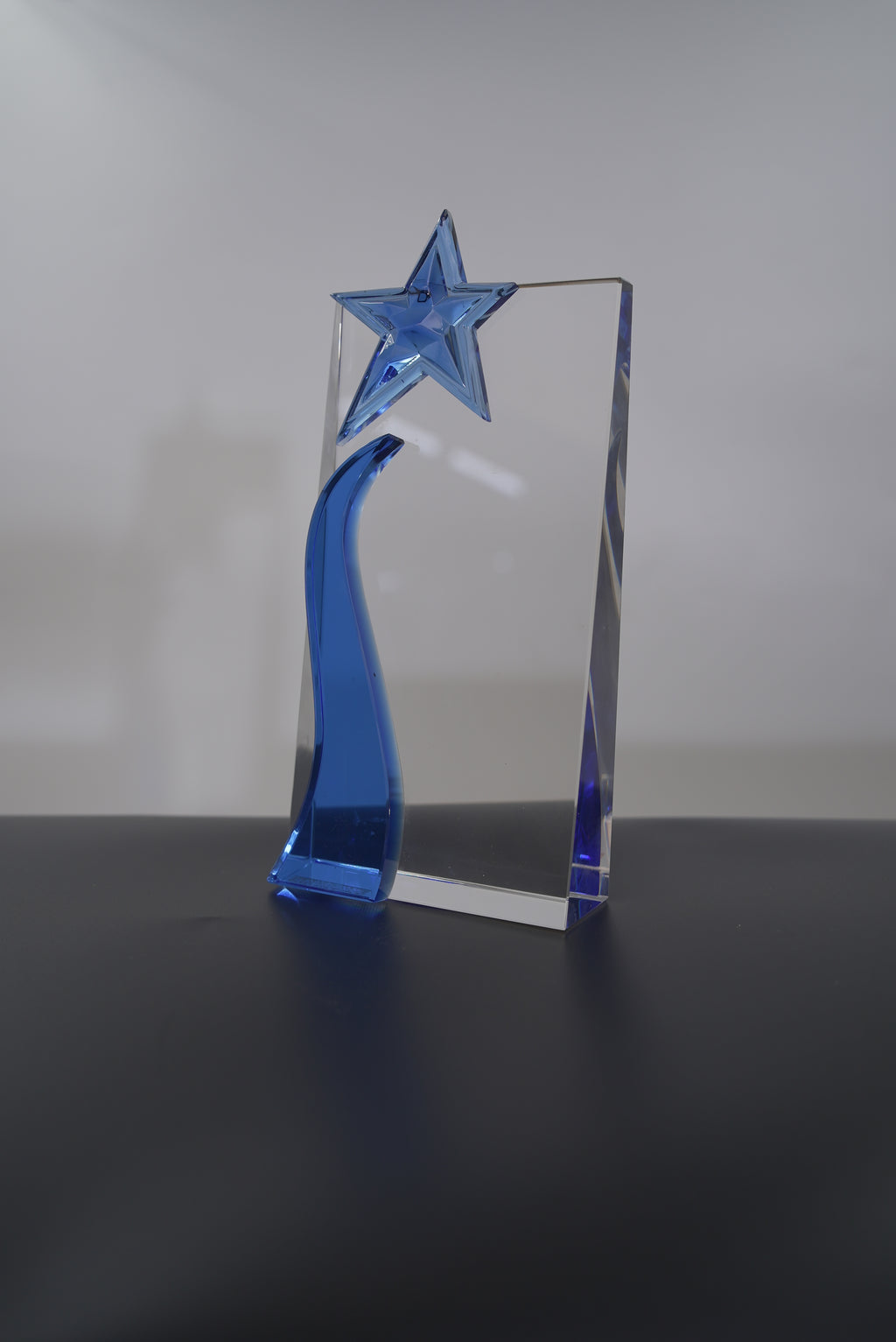 PREMIUM BLUE STAR CRYSTAL AWARD