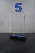 5Y SERVICE CRYSTAL AWARD