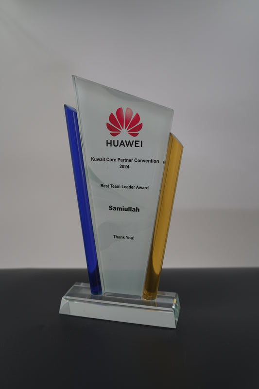 B&Y CRYSTAL AWARD