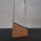 WOODEN-CRYSTAL TRPEZIUM AWARD
