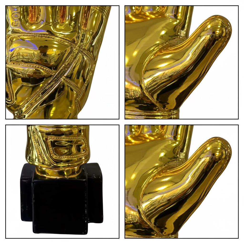 Golden Glove Football Trophy