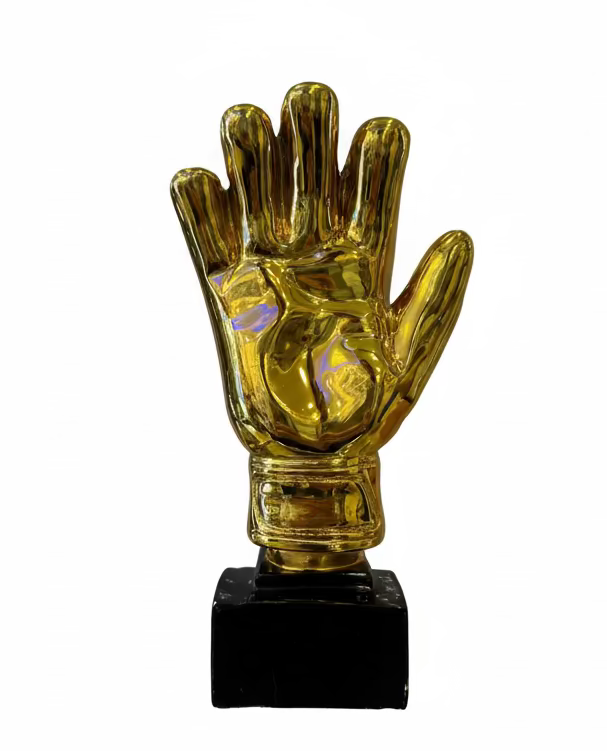 Golden Glove Football Trophy