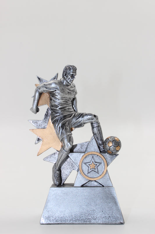 FOOTBALL BEST PLAYER RESIN TROPHY