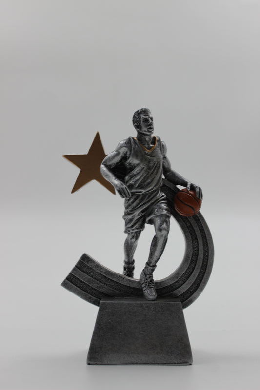 BASKETBALL PLAYER RESIN TROPHY