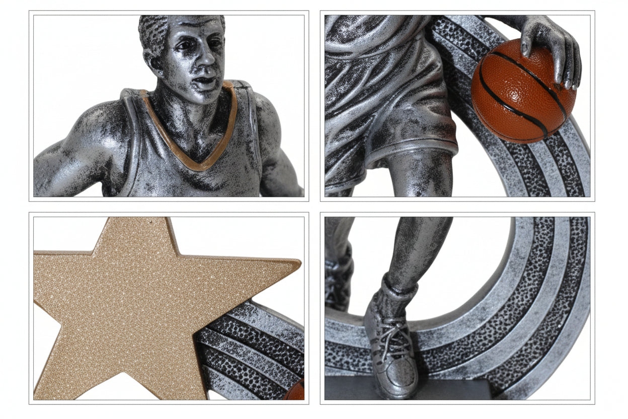 The Courtside Basketball Trophy