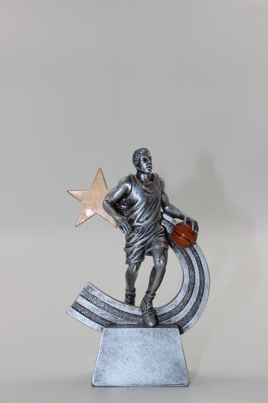 BASKETBALL PLAYER RESIN TROPHY