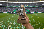 The Striker’s Action Football Trophy