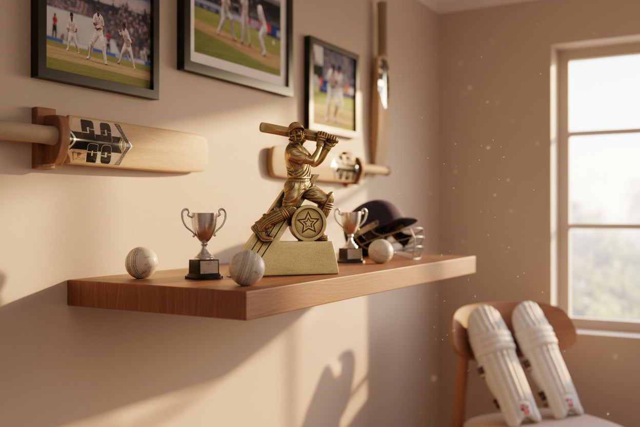 Batsman Resin Trophy