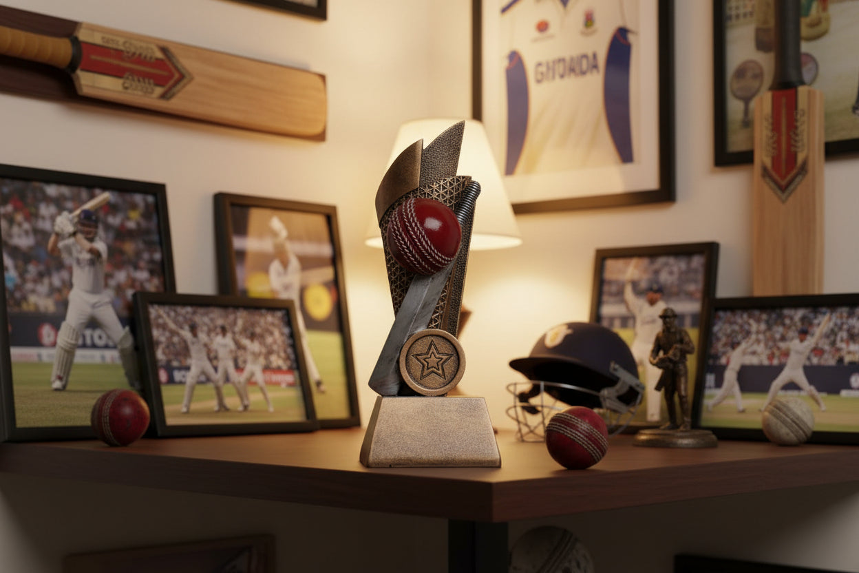 Cricket Resin Trophy