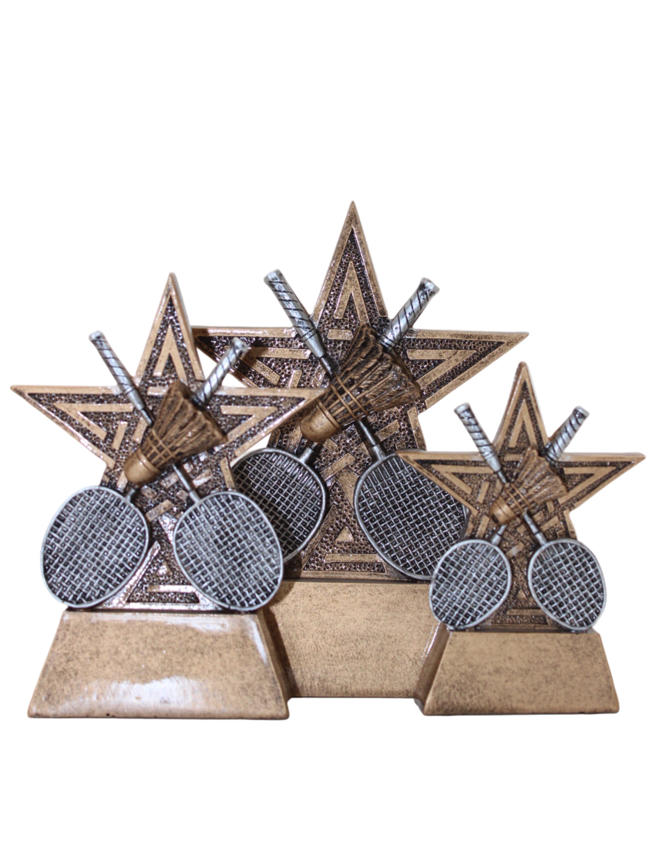 BADMINTON RESIN TROPHY
