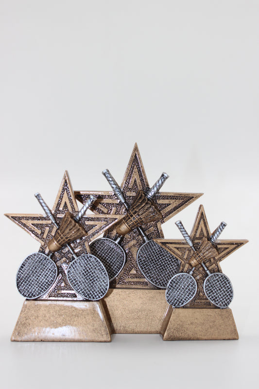 BADMINTON RESIN TROPHY