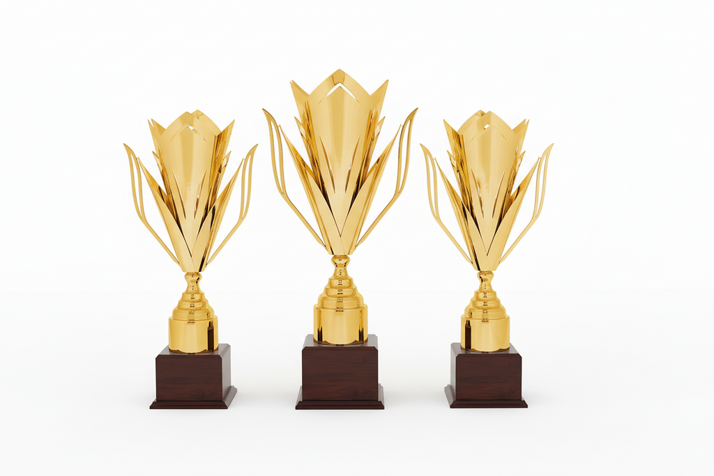 The Golden Petal Award Trophy