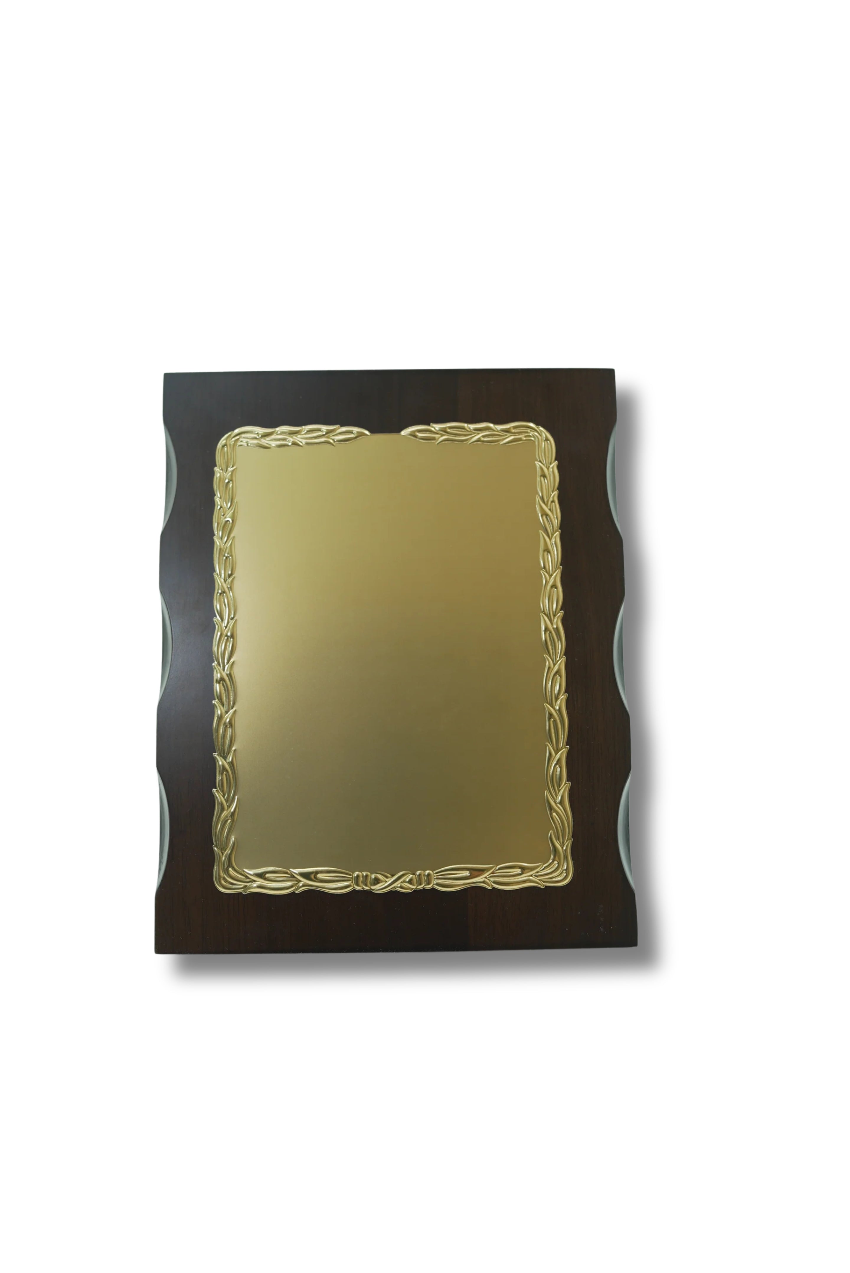 A5 GOLDEN WOODEN PLAQUE