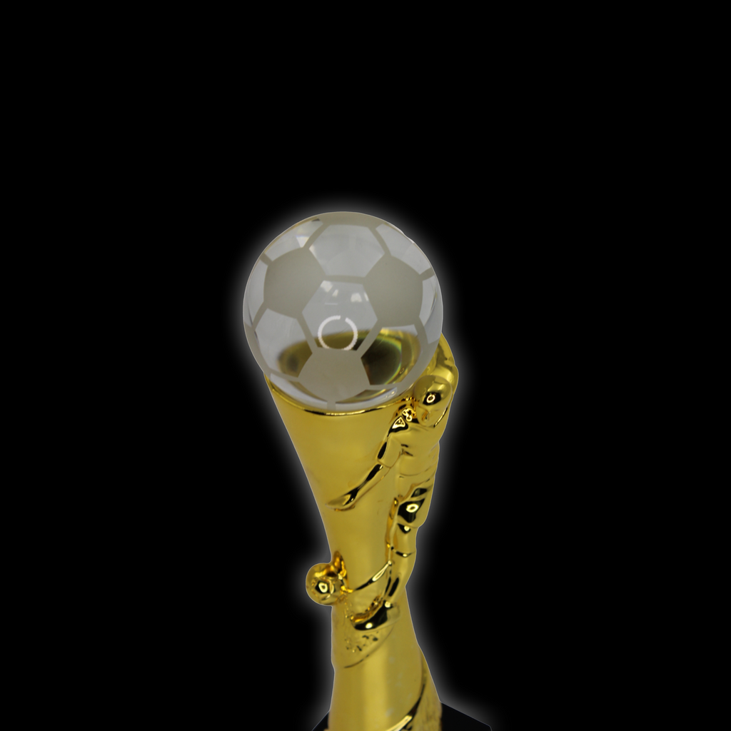 FOOTBALL CRYSTAL TROPHY