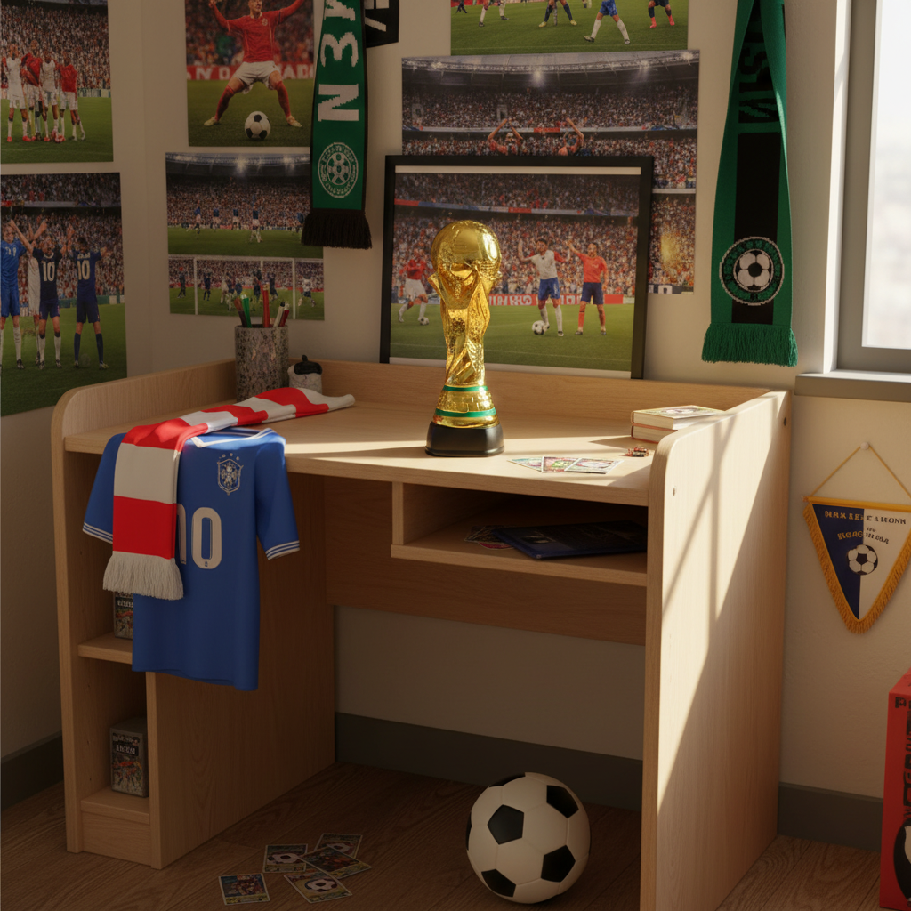 World Cup Trophy Replica Miniature with Base