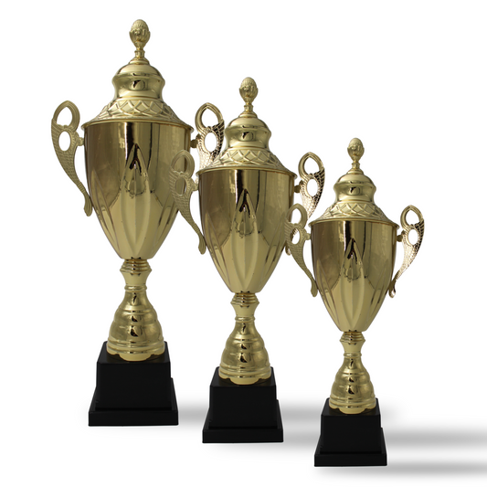 Set of 3 Cup Trophies 19-5