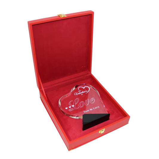 Heart Crystal Award
